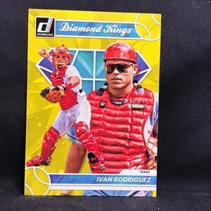 2023 Donruss Baseball Diamond Kings - # 3 IVAN RODRIGUEZ